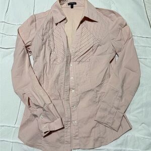 Women’s Express Light Pink Casual Button Down Shirt- Size S